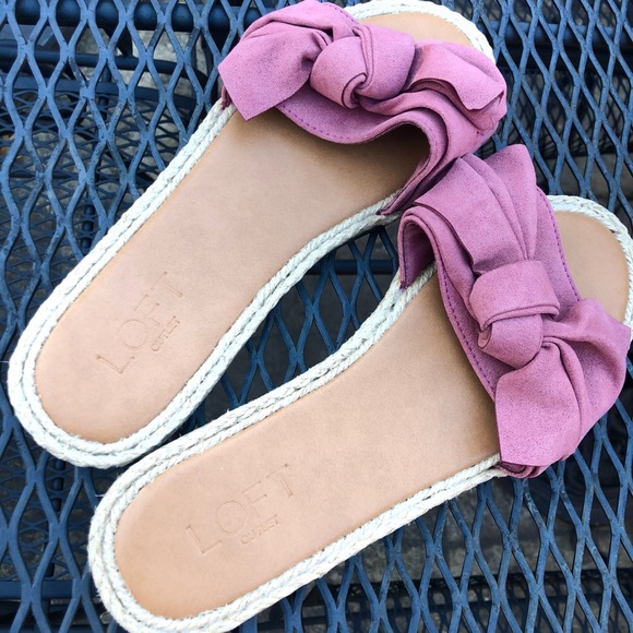 NWOT The Loft Bow Sandals - Picture 3 of 4